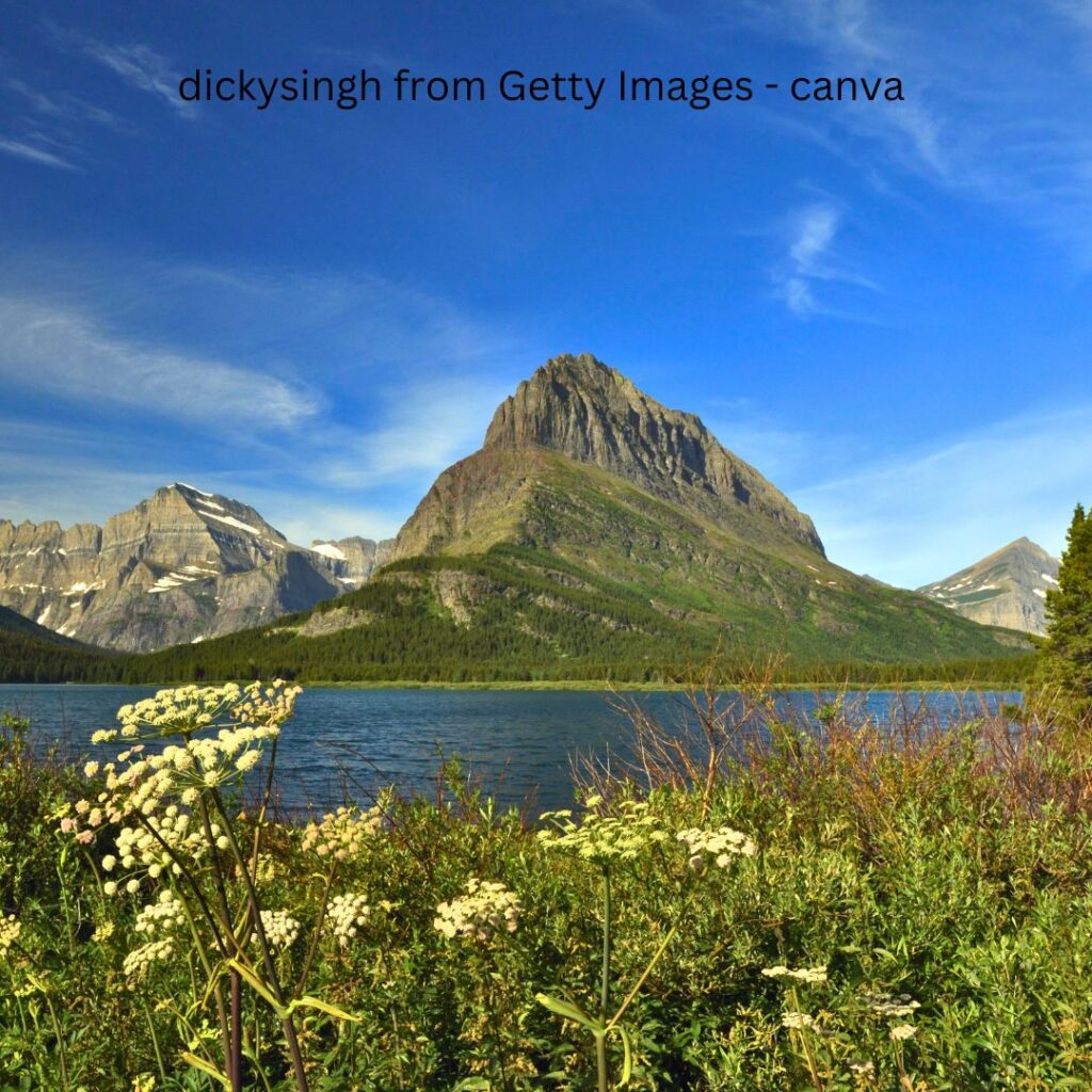 Glacier National Park, one of the many National Parks on the top 10 most visited list
