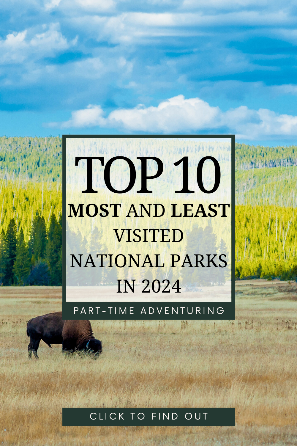 The 10 Most and Least Popular National Parks of 2024