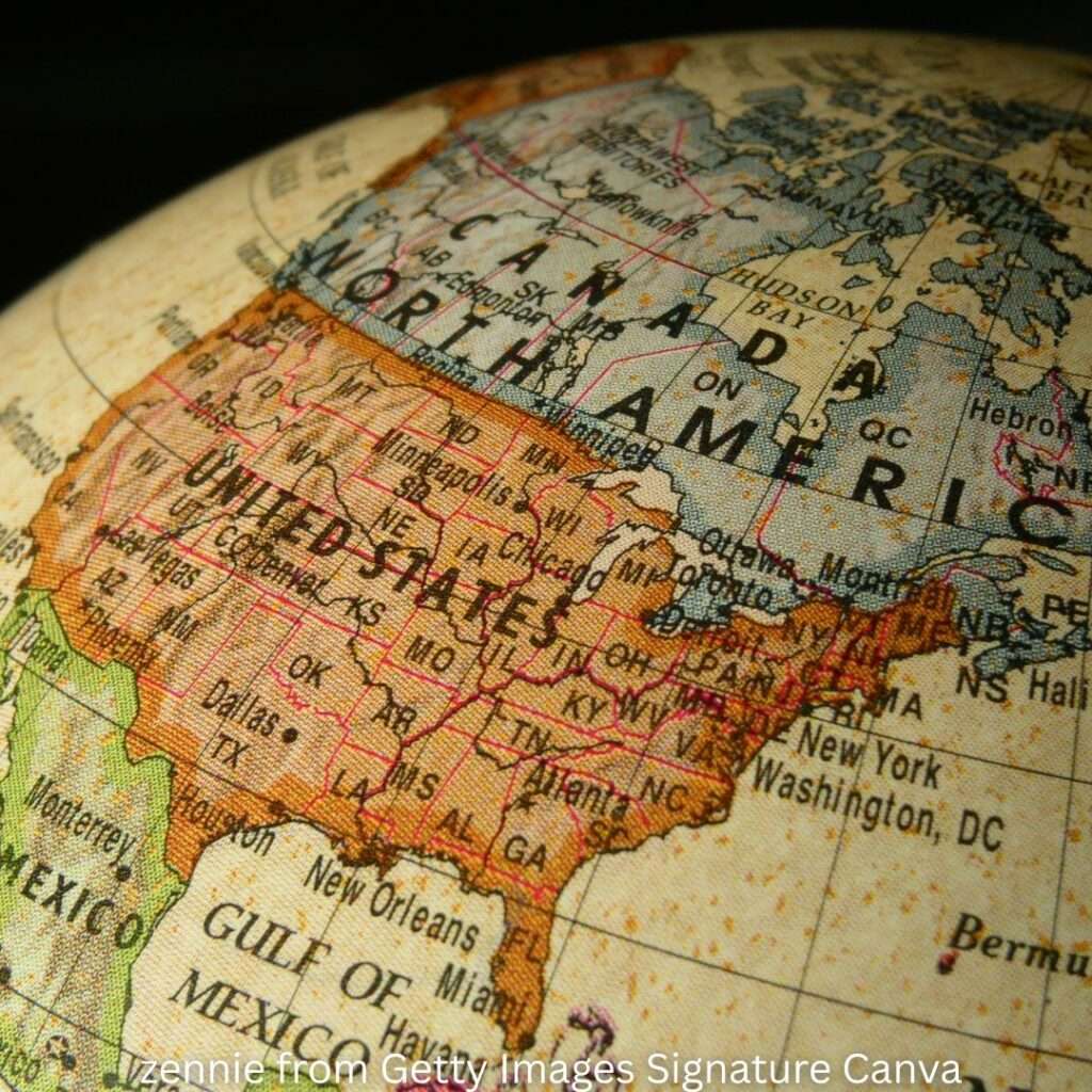 Map of the United States