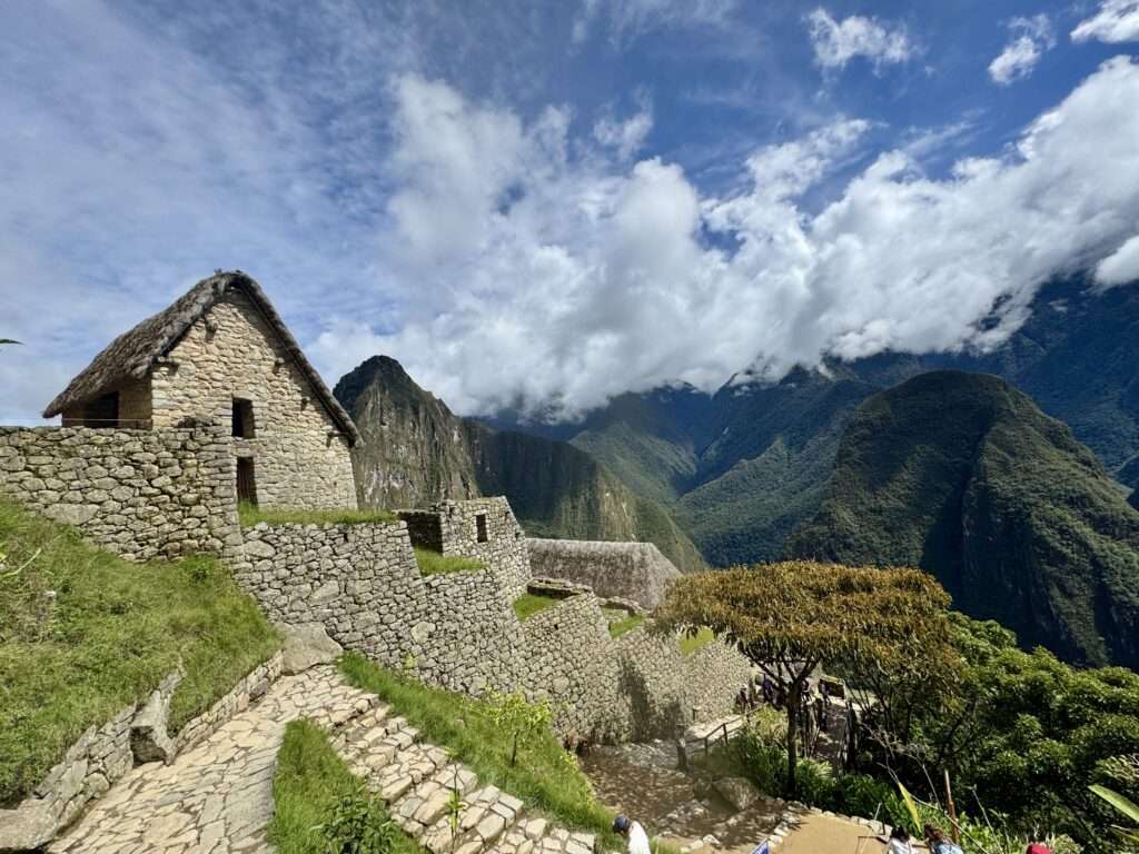 a view within Machu Picchu