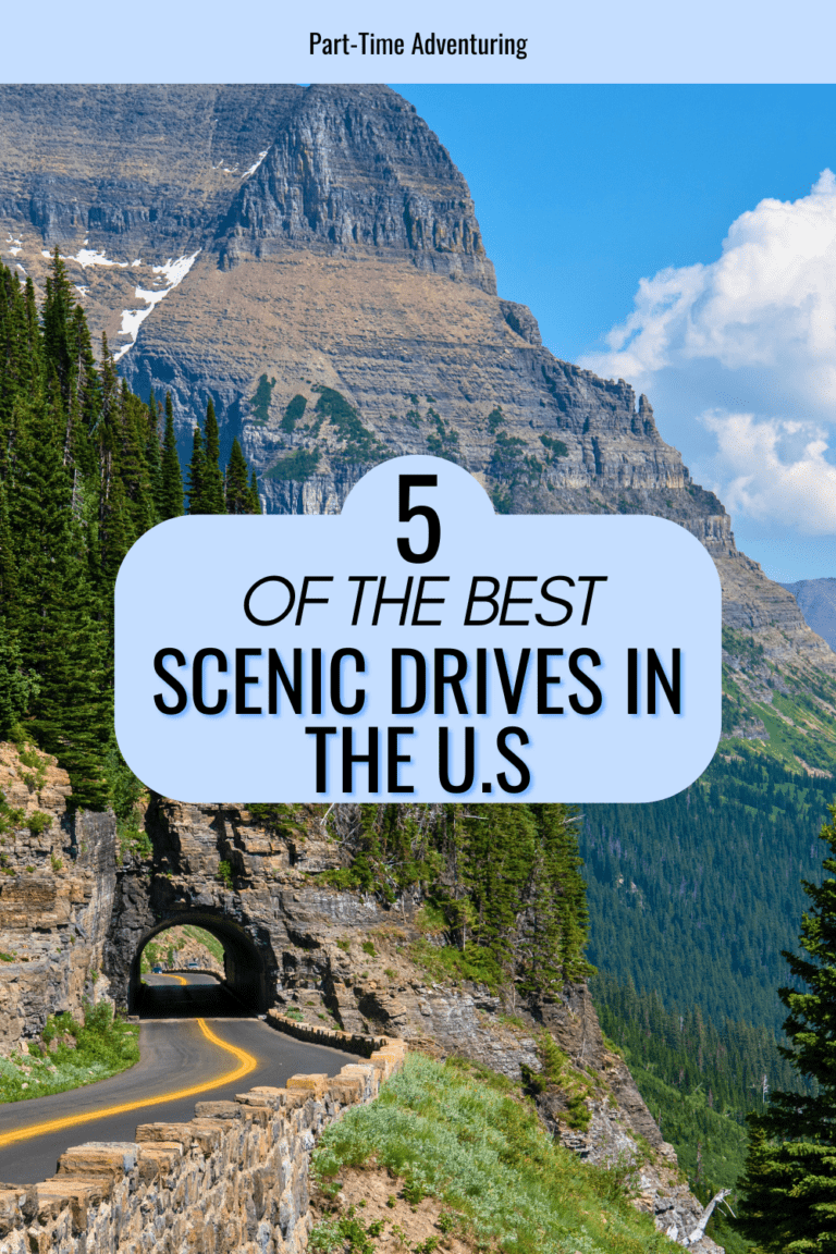5 Epic Scenic Drives in the U.S. You Need to See to Believe beige modern food pinterest pin 5